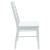Scaune de dining 2 pcs Alb 43 x 54 x 89 cm GartenMobel Dekor