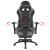 Scaun de gaming Gri 70 x 71 x 136 cm Piele artificiala GartenMobel Dekor