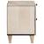 Dulap de noapte 2 pcs Bej 40 x 33 x 46 cm Lemn masiv de acacia GartenMobel Dekor