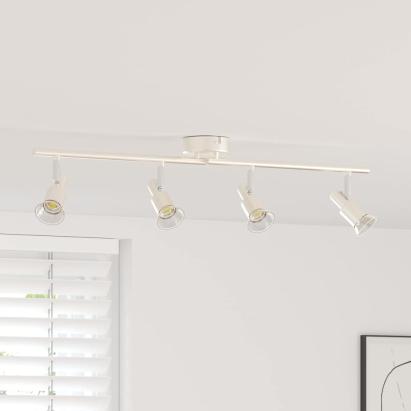 Spot de tavan Nichel 70 x 9 x 12,5 cm Oțel GartenMobel Dekor