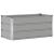 Jardinieră Gri deschis 100 x 50 x 45 cm Oțel Galvanizat GartenMobel Dekor