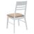 Scaune de dining 2 pcs Alb 43 x 54 x 89 cm GartenMobel Dekor