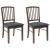 Scaune de dining 2 pcs Maro deschis 50 x 52,5 x 91 cm GartenMobel Dekor