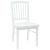 Scaune de dining 2 pcs Alb 50 x 52,5 x 91 cm GartenMobel Dekor