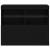 Bufet LED Negru 81 x 37 x 66,5 cm Lemn compozit GartenMobel Dekor