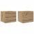 Dulap de noapte 2 pcs Stejar Artizanal 50 x 39 x 41 cm GartenMobel Dekor