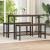 Bancă de Dining 2 pcs Stejar fumuriu 100 x 32,5 x 48,5 cm GartenMobel Dekor