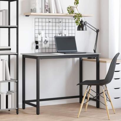 masă Gri Sonoma 80 x 50 x 76,5 cm Lemn ingineresc și oțel GartenMobel Dekor