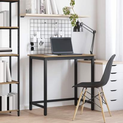 masă cu roata Stejar Artizanal 100 x 50 x 76,5 cm GartenMobel Dekor