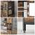 VASAGLE Dulap multifunctional pentru baie, stil industrial, 60x30x108cm, maro rustic si negru Household NewTrend