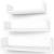 SONGMICS Rafturi plutitoare de perete, set 3 bucati, MDF, 30, 35 si 40 cm, alb Household NewTrend