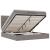 Cadru de pat otoman cu saltea Taupe 160x200cm Material GartenMobel Dekor