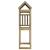 Turn de joacă Maro 52,5 x 110,5 x 215 cm Lemn impregnate solid GartenMobel Dekor