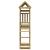 Turn de joacă Maro 85 x 52,5 x 239 cm Lemn impregnate solid GartenMobel Dekor