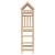 Turn de joacă Maro 110,5 x 52,5 x 214 cm Lemn de pin masiv GartenMobel Dekor