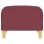 Taburet, roșu vin, 70x55x41 cm, material textil GartenMobel Dekor