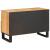 Cabinet TV cu sertar Maro 70 x 33 x 46 cm Lemn de mango solid GartenMobel Dekor