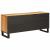 Cabinet TV cu sertar Maro 105 x 33 x 46 cm Lemn de mango solid GartenMobel Dekor