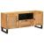 Cabinet TV cu sertar Maro 105 x 33 x 46 cm Lemn de mango solid GartenMobel Dekor