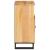 Bufet cu depozitare Maro 60 x 33 x 75 cm Lemn de mango solid GartenMobel Dekor