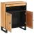 Bufet cu depozitare Maro 60 x 33 x 75 cm Lemn de mango solid GartenMobel Dekor