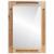 Oglindă pentru baie Maro 50 x 70 x 3 cm Lemn de mango solid GartenMobel Dekor