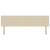 Tăblie cap cu headboard Crem 180 cm Piele artificială GartenMobel Dekor