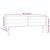 Tăblie cap cu headboard Crem 180 cm Piele artificială GartenMobel Dekor