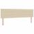 Tăblie cap cu headboard Crem 180 cm Piele artificială GartenMobel Dekor