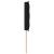 Tăblie cap cu headboard Negru 200 cm Piele artificială GartenMobel Dekor