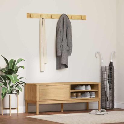 Bancă de hol Maroniu cerat 115 x 40 x 45 cm Lemn de pin masiv GartenMobel Dekor