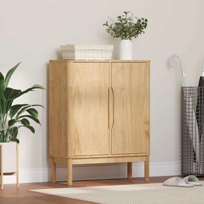 Bufet Maroniu cerat 70 x 30 x 70,5 cm Lemn de pin masiv GartenMobel Dekor