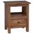 Noptieră cu sertar Maro 41 x 30 x 50 cm Lemn masiv de mahon GartenMobel Dekor