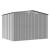 Magazie șopron metalic de grădină, 257 x 205 x 178 cm, gri GartenMobel Dekor