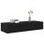 Raft de perete cu sertare negru 100x36x19 cm lemn prelucrat GartenMobel Dekor