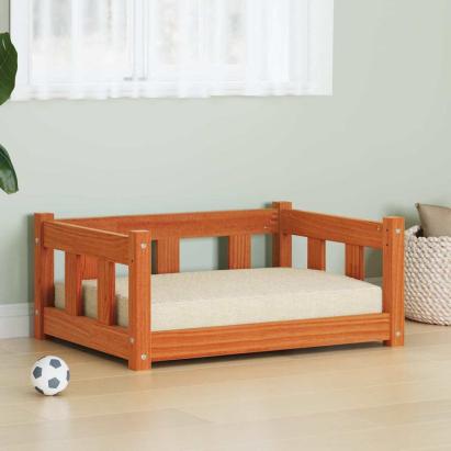 Pat pentru câini cu depozitare Maroniu cerat 65,5 x 50 x 28 cm GartenMobel Dekor