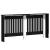 Capac pentru radiator Stejar Negru 172 x 19 x 81,5 cm GartenMobel Dekor