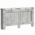 Capac pentru radiator Gri din beton 152 x 19 x 81,5 cm GartenMobel Dekor