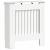Capac pentru radiator Alb lucios 78 x 19 x 81,5 cm GartenMobel Dekor