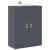Dulap de depozitare cu depozitare Antracit 80 x 40 x 105 cm GartenMobel Dekor