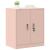 Dulap de depozitare Roz 60 x 40 x 70 cm Oțel Laminat la Rece GartenMobel Dekor