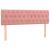 Pat box spring cu saltea, roz, 140x200 cm, catifea GartenMobel Dekor