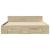 Cadru de pat cu sertare stejar sonoma 135x190 cm lemn prelucrat GartenMobel Dekor