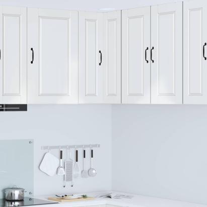 Dulap de bucătărie Alb lucios 57 x 57 x 80 cm Lemn compozit GartenMobel Dekor