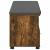 Bancă pentru hol cu pernă Stejar fumuriu 100 x 38 x 46 cm GartenMobel Dekor