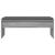 Bancă pentru hol cu pernă Gri Sonoma 103 x 38 x 40 cm GartenMobel Dekor