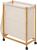 Cos rufe 5Five Bambou pe roti, cadru bambus, 52 litri, 55x28x80 cm, bej Household NewTrend
