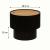 Masuta cafea Atmosphera Enola cu spatiu depozitare, MDF, 39x35 cm, negru Household NewTrend