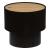 Masuta cafea Atmosphera Enola cu spatiu depozitare, MDF, 39x35 cm, negru Household NewTrend
