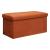 Taburet pliabil Atmosphera Lilou cu spatiu depozitare 80L, 76x38x38 cm, ambre Household NewTrend